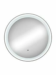 Зеркало Art&Max Napoli 60 белое матовое с подсветкой